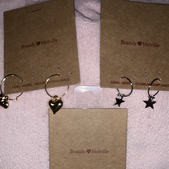 Brandy Melville Jewelry - Brandy Melville Earring Bundle